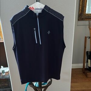 FootJoy Navy Blue Vest with Gray Accents